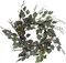 4-Pack 24" Seeded Eucalyptus Wreath - Handcrafted Lifelike Decor for Front Door, Wall, Mantel & Tabletop - Elegant Floral Accent for Home - Floral Home by Artificial Flowers
